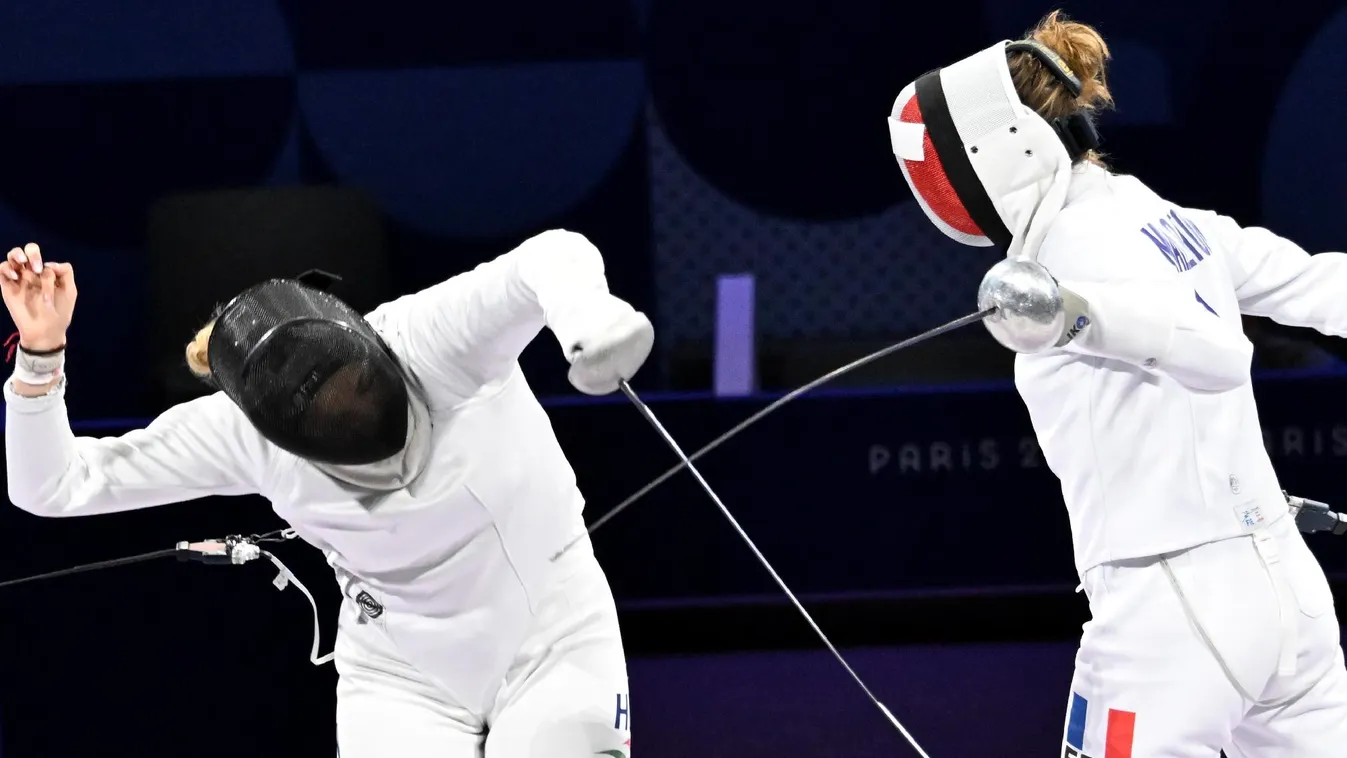 Bronzért vívhat Muhari Eszter a párizsi olimpián