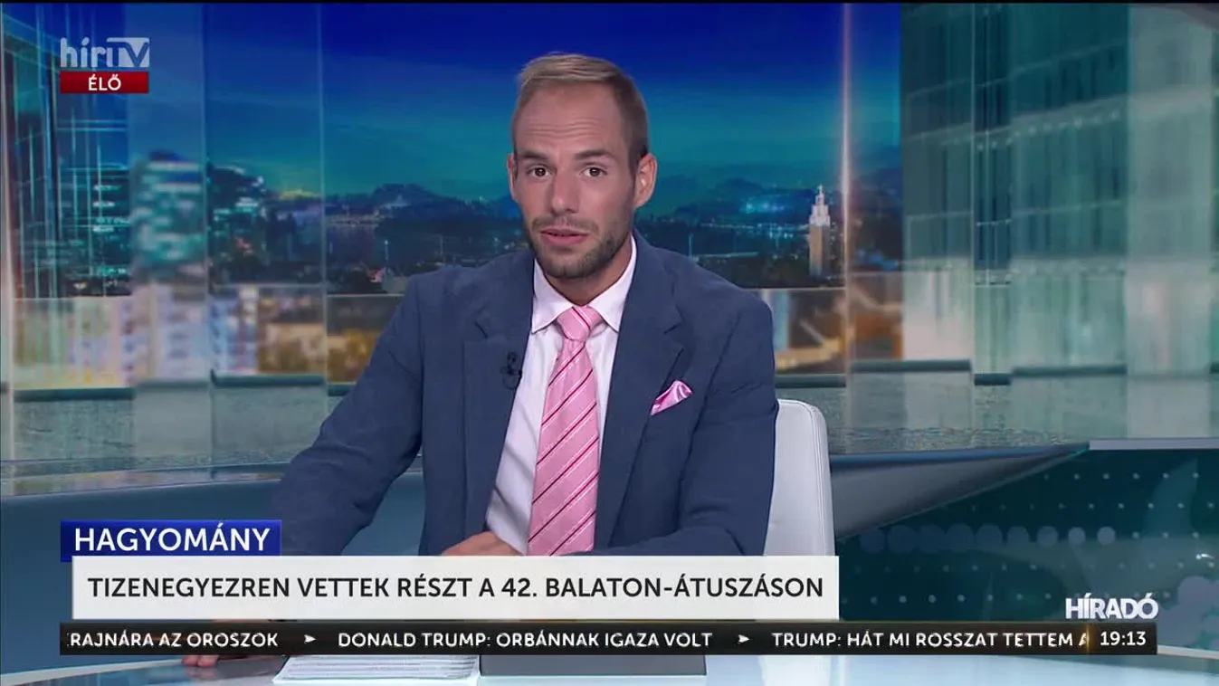 11 ezren vettek részt 42. Balaton-átúszáson