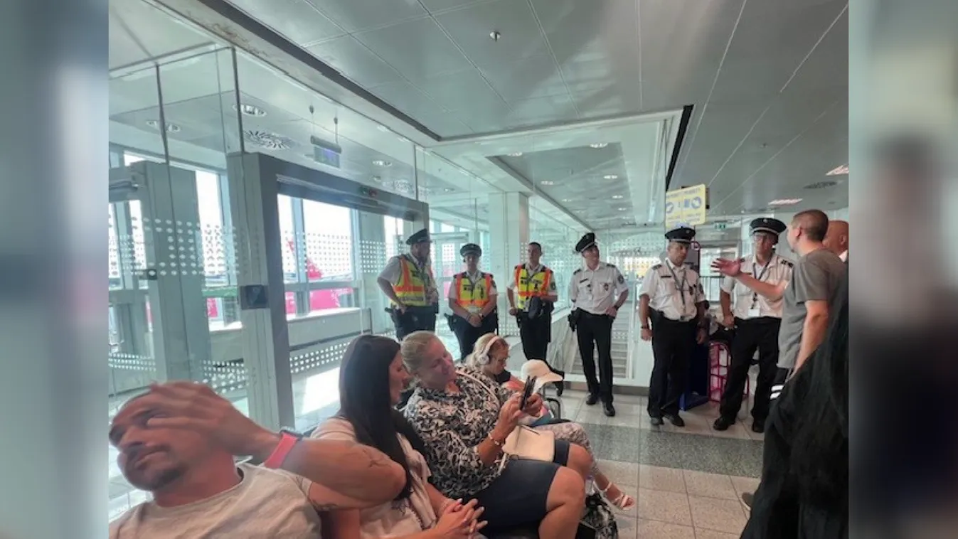 40 órás reptéri késés + videó