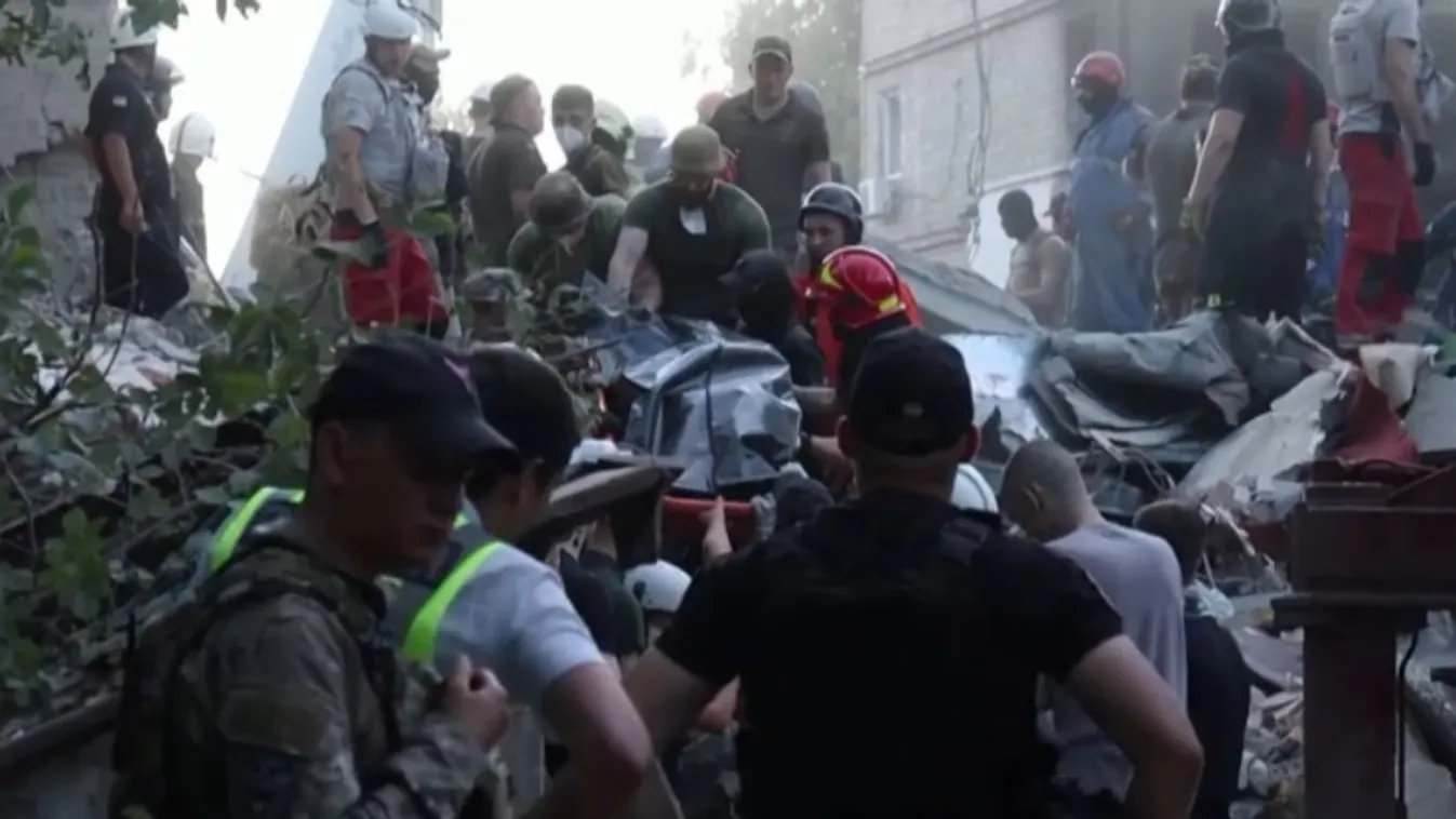 Háború Ukrajnában és Izraelben: Továbbra is vitatott a kijevi gyerekkórházat ért rakétatalálat oka + videó