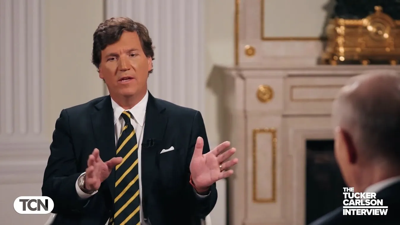 Putyin után Zelenszkijt interjúvolja meg Tucker Carlson