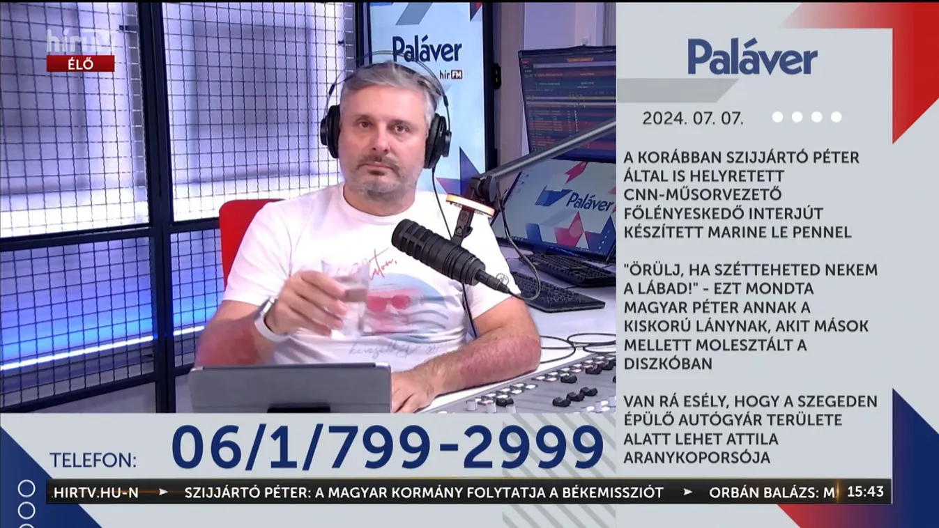 Paláver – „Örülj, ha szétteheted nekem a lábad" – mondta Magyar Péter egy kiskorú lánynak + videó