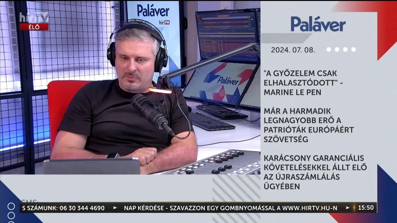 Paláver: Már a harmadik legnagyobb erő a Patrióták Európáért szövetség + videó