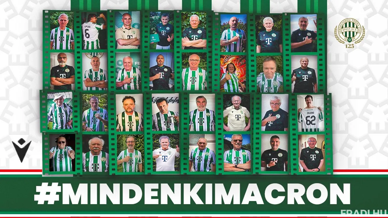 Nézegessen új Fradi mezbe bújt hírességeket