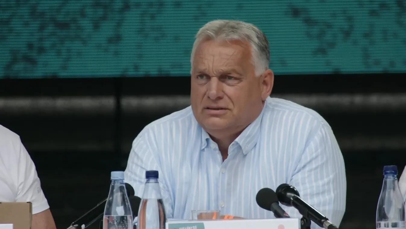 Orbán Viktor: Lassan, de elmozdulunk a békepárti politika irányába + videó