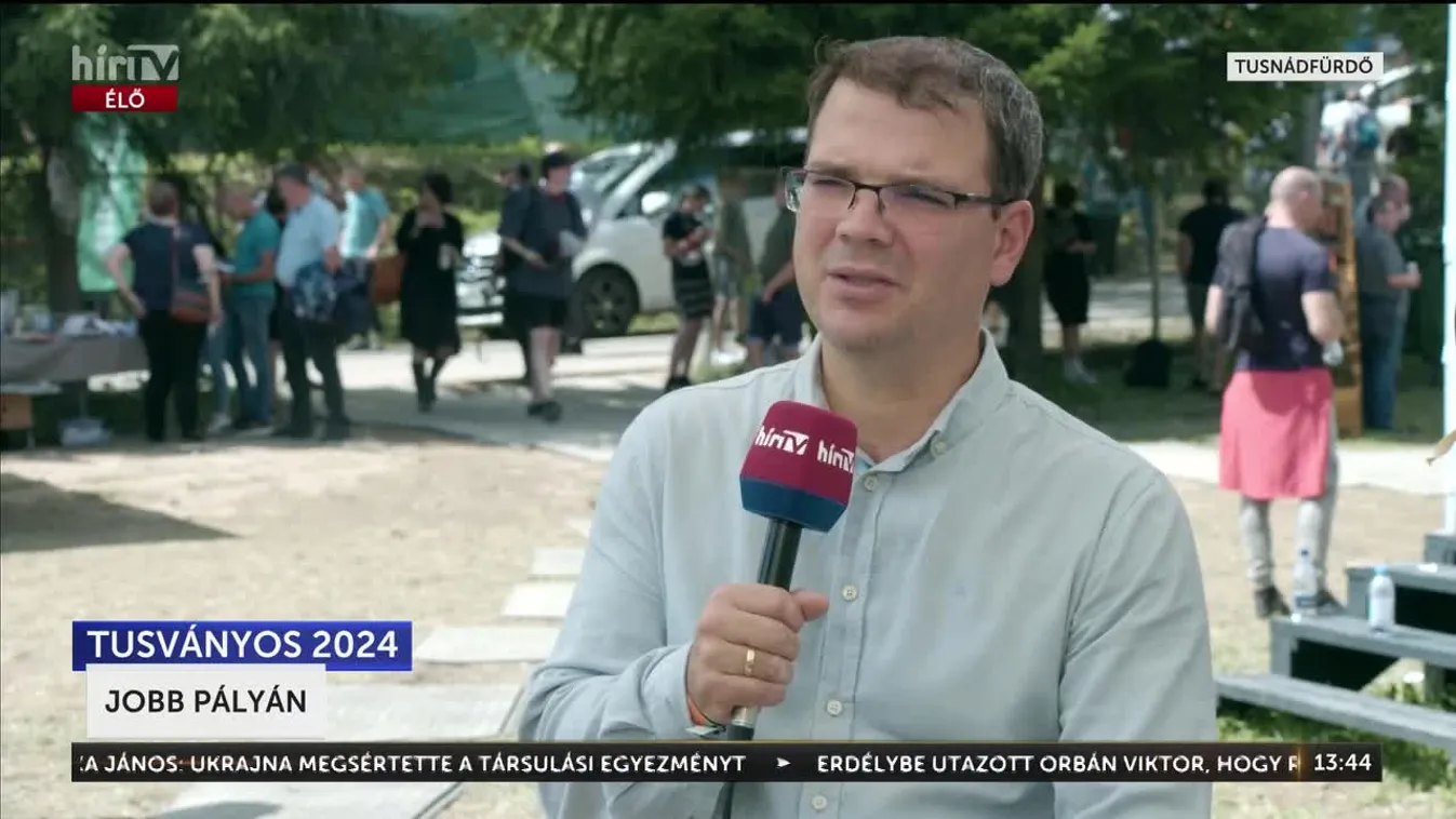Tusványos 2024 - Interjú - Máthé Áron