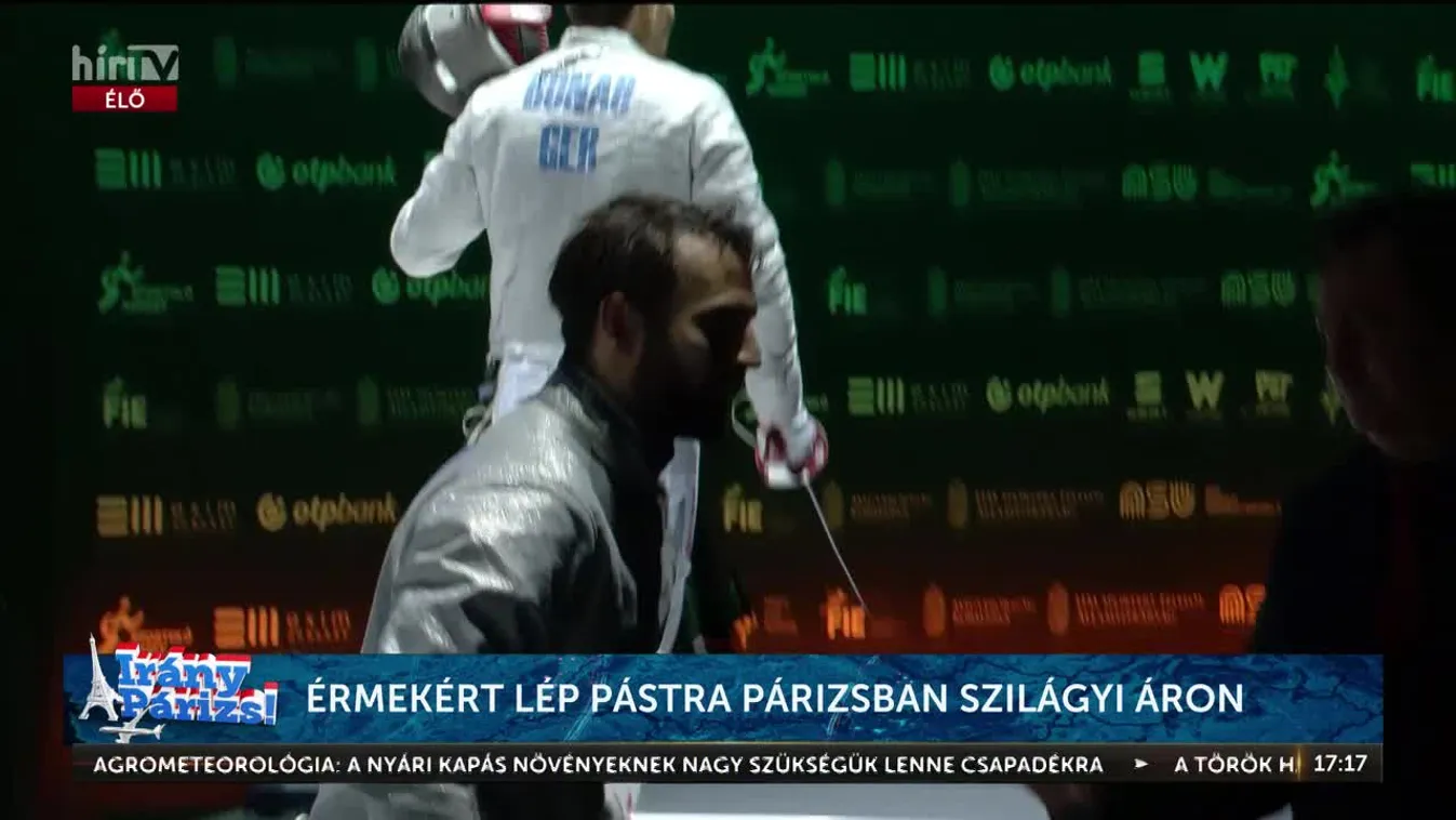 RADAR - ÉRMEKÉRT LÉP PÁSTRA PÁRIZSBAN SZILÁGYI ÁRON