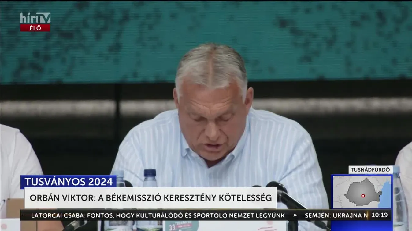 Tusványos 2024 - Orbán Viktor beszéde