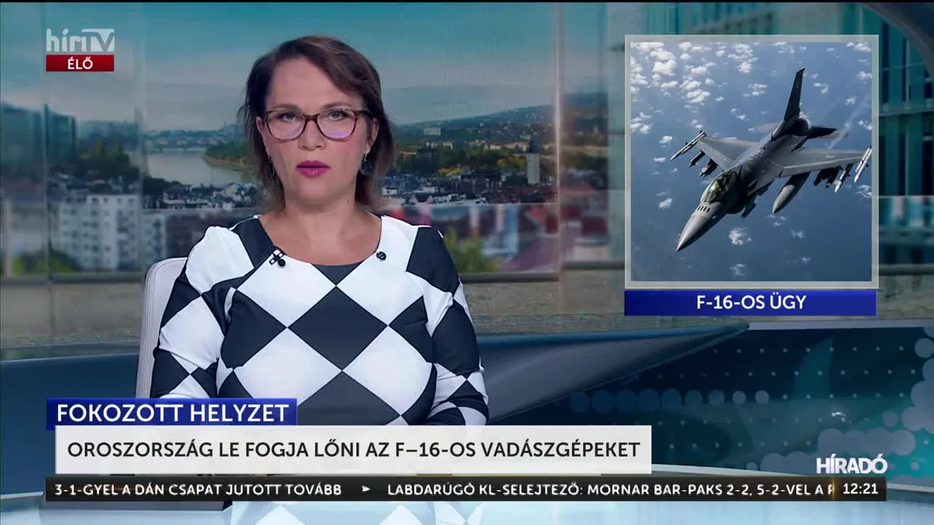 Oroszország le fogja lőni az F–16-os vadászgépeket