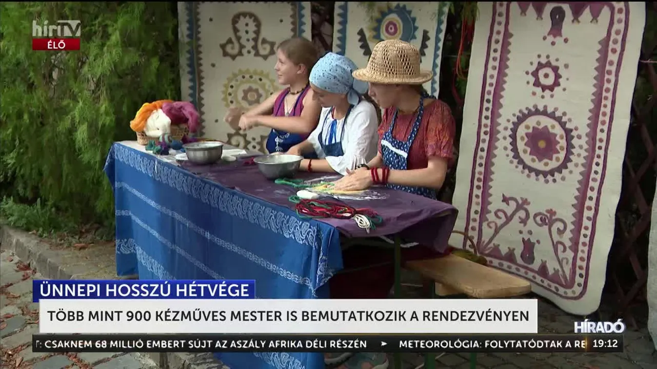 Mesterségek Ünnepe: Több mint 900 kézműves mester is bemutatkozik a rendezvényen