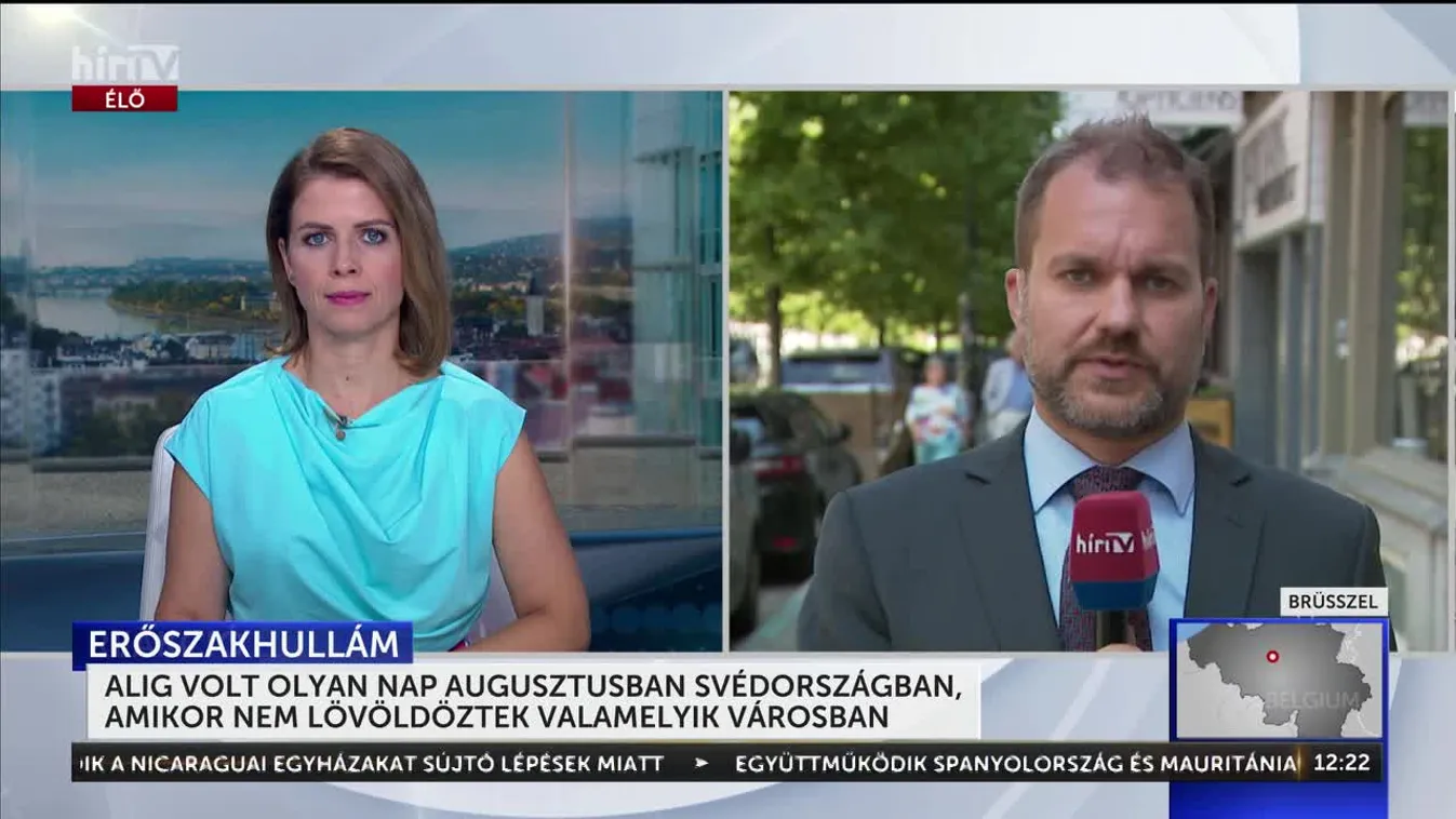 ALIG VOLT OLYAN NAP AUGUSZTUSBAN SVÉDORSZÁGBAN, AMIKOR NEM LÖVÖLDÖZTEK VALAMELYIK VÁROSBAN