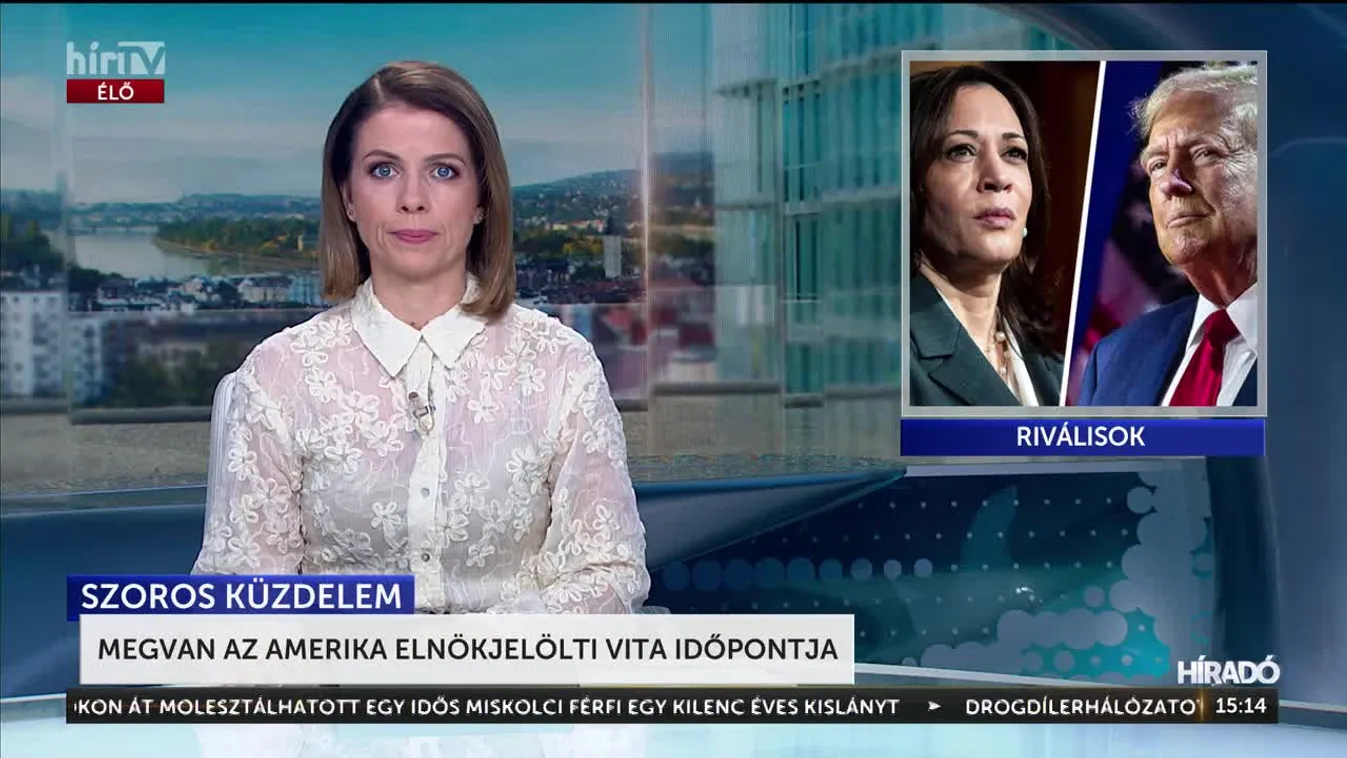 MEGVAN AZ AMERIKAI ELNÖKJELÖLTI VITA IDŐPONTJA