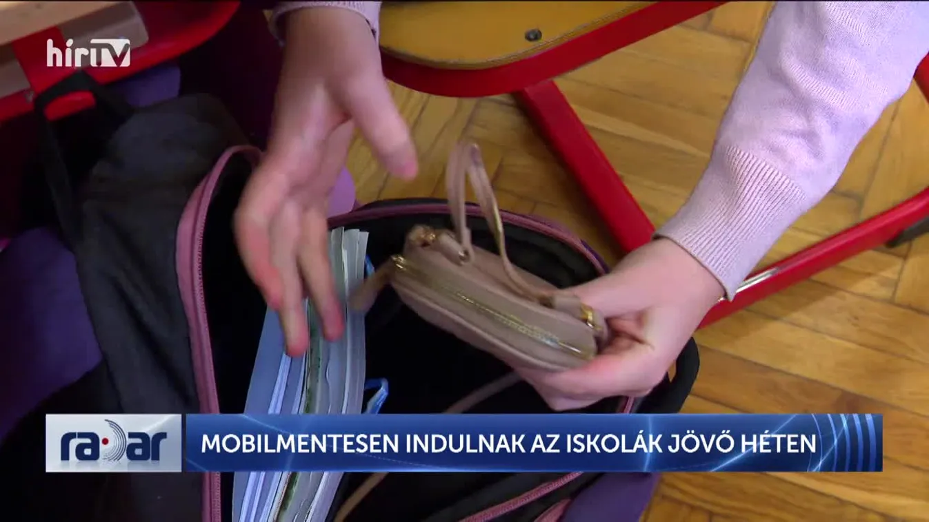 RADAR - MOBILMENTESEN INDULNAK AZ ISKOLÁK JÖVŐ HÉTEN