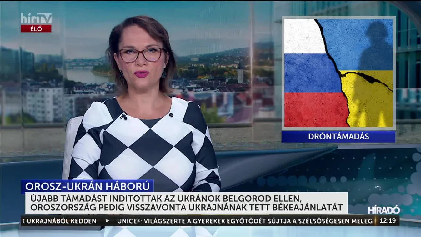 Újabb támadást inditottak az ukránok Belgorod ellen, Oroszország pedig visszavonta Ukrajnának tett békeajánlatát