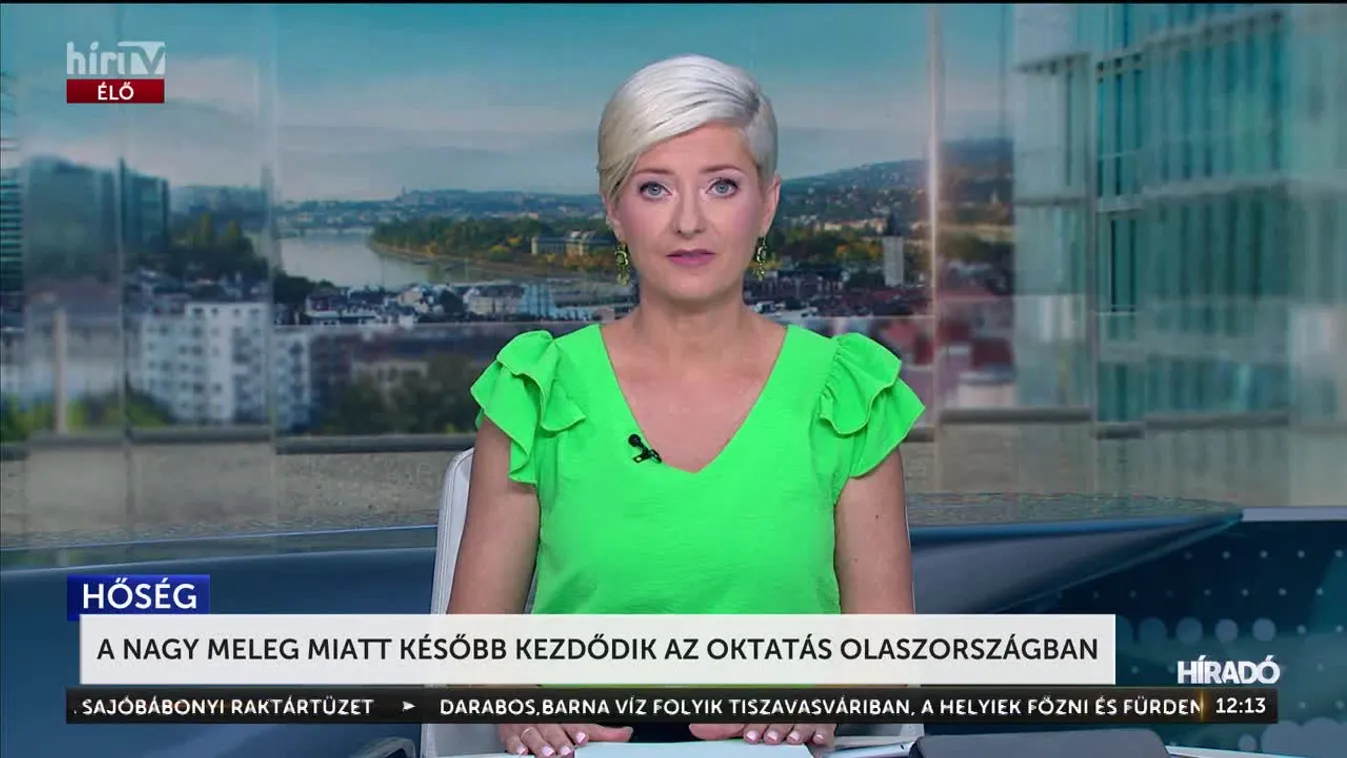 A nagy meleg miatt később kezdődik az oktatás Olaszországban