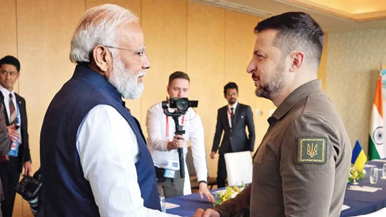 Kijevbe érkezett az indiai miniszterelnök