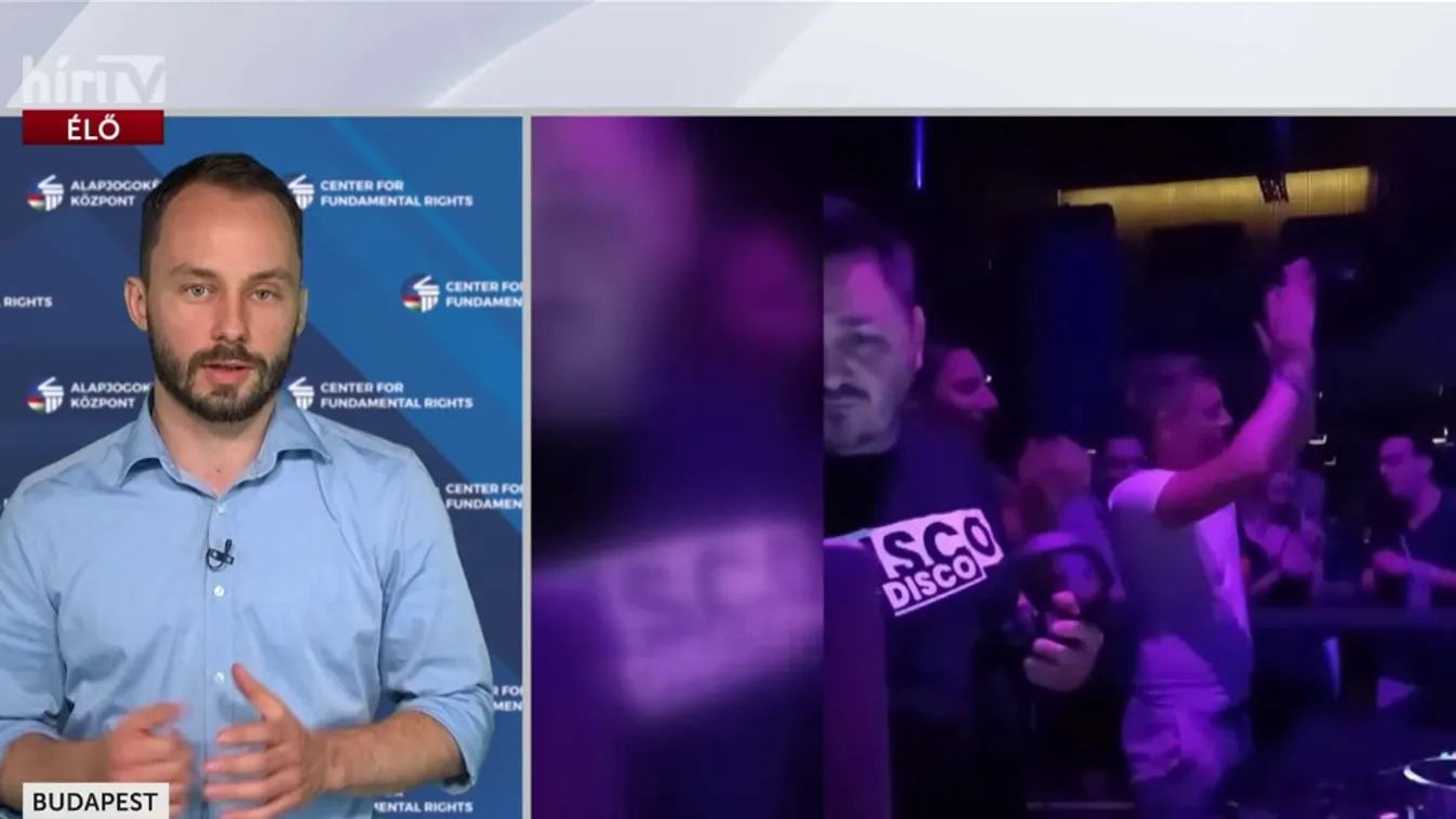 Egy budapesti luxus szórakozóhelyen mulatott Magyar Péter + videó