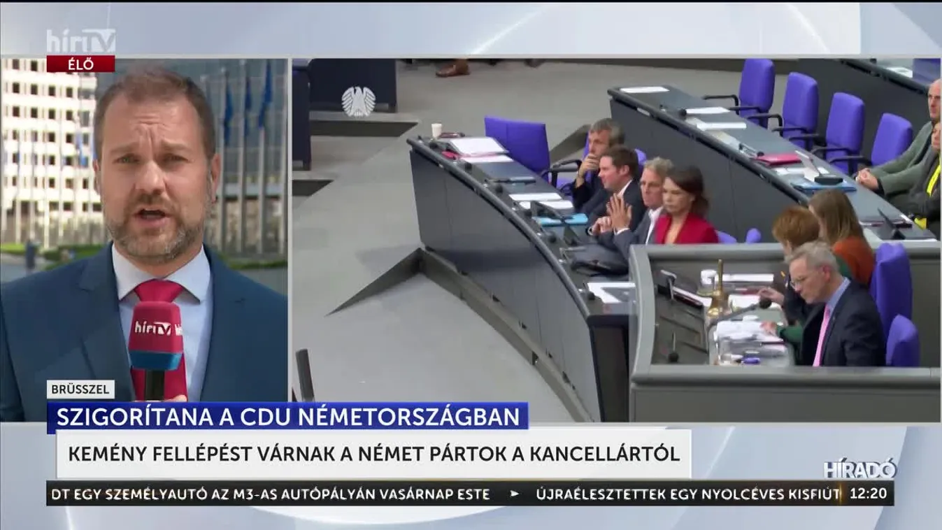 Kemény fellépést várnak a német pártok a kancellártól + videó