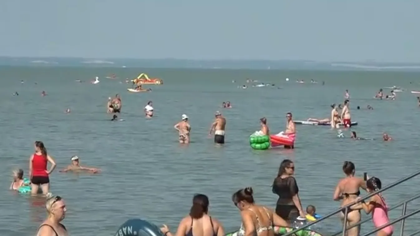 Megteltek a balatoni strandok, szállodák, magánszálláshelyek és vendéglátóhelyek is