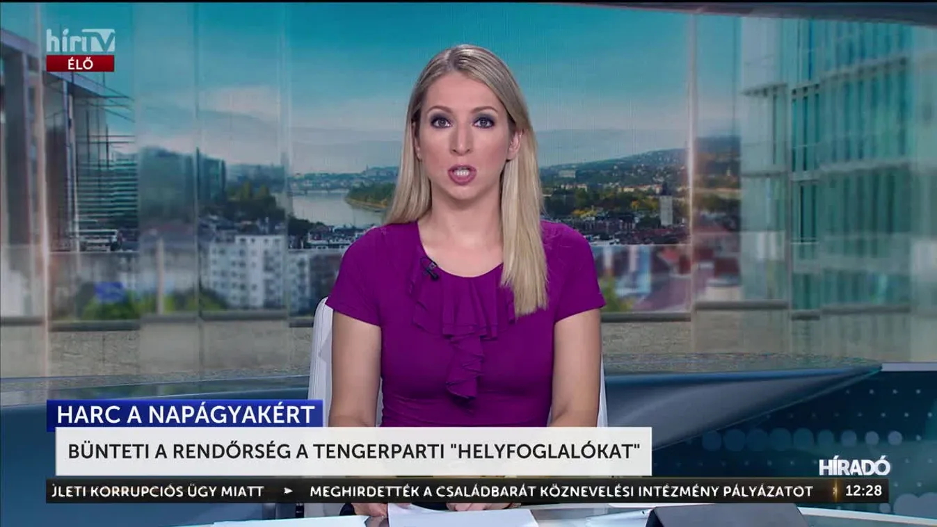 Bünteti a rendőrség a tengerparti "helyfoglalókat"