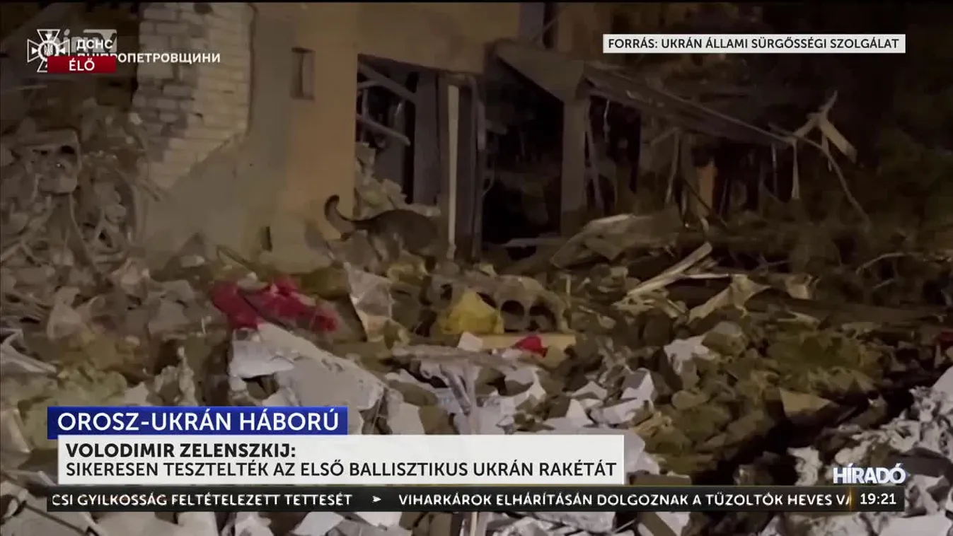 Ukrajna létrehozta az első ballisztikus rakétáját