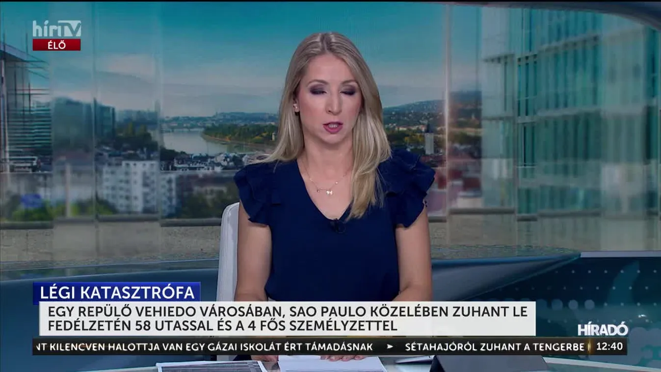 EGY REPÜLŐ VEHIEDO VÁROSÁBAN, SAO PAULO KÖZELÉBEN ZUHANT LE FEDÉLZETÉN 58 UTASSAL ÉS A 4 FŐS SZEMÉLYZETTEL