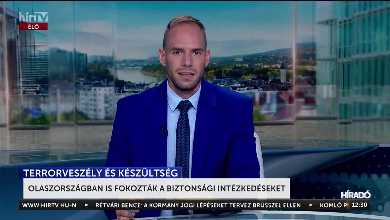 OLASZORSZÁGBAN IS FOKOZTÁK A BIZTONSÁGI INTÉZKEDÉSEKET