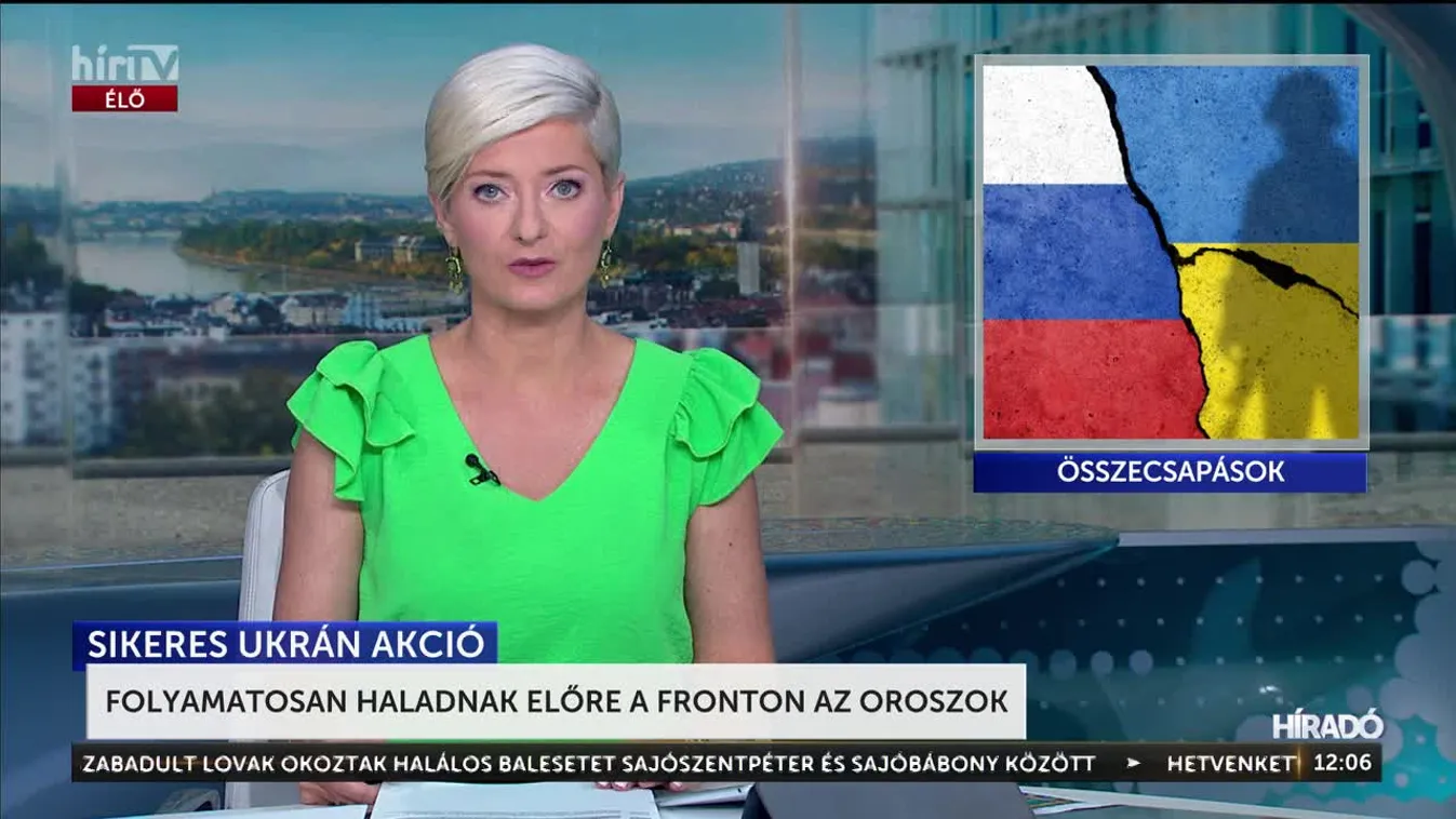 Folyamatosan haladnak előre a fronton az oroszok