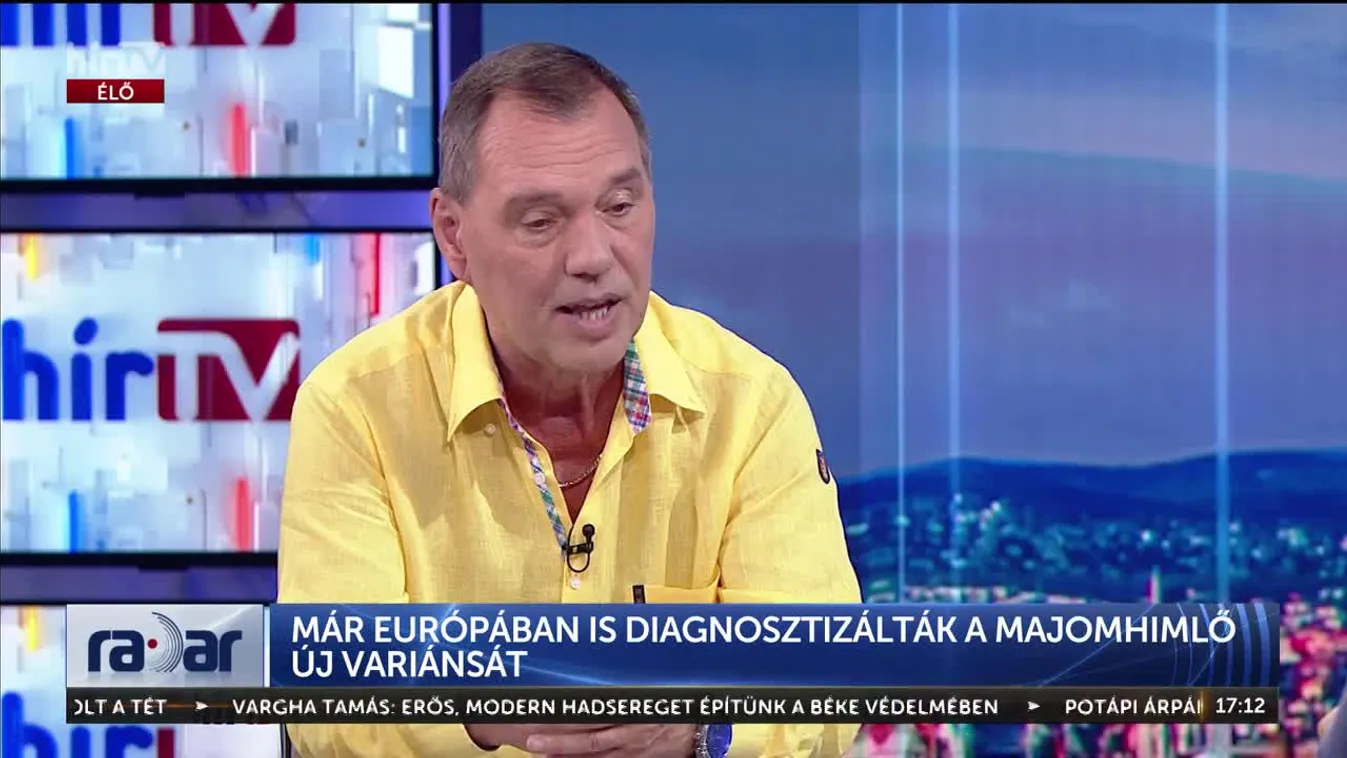 Radar - Már Európában is diagnosztizálták a majomhimlő új variánsát (2024-08-16)