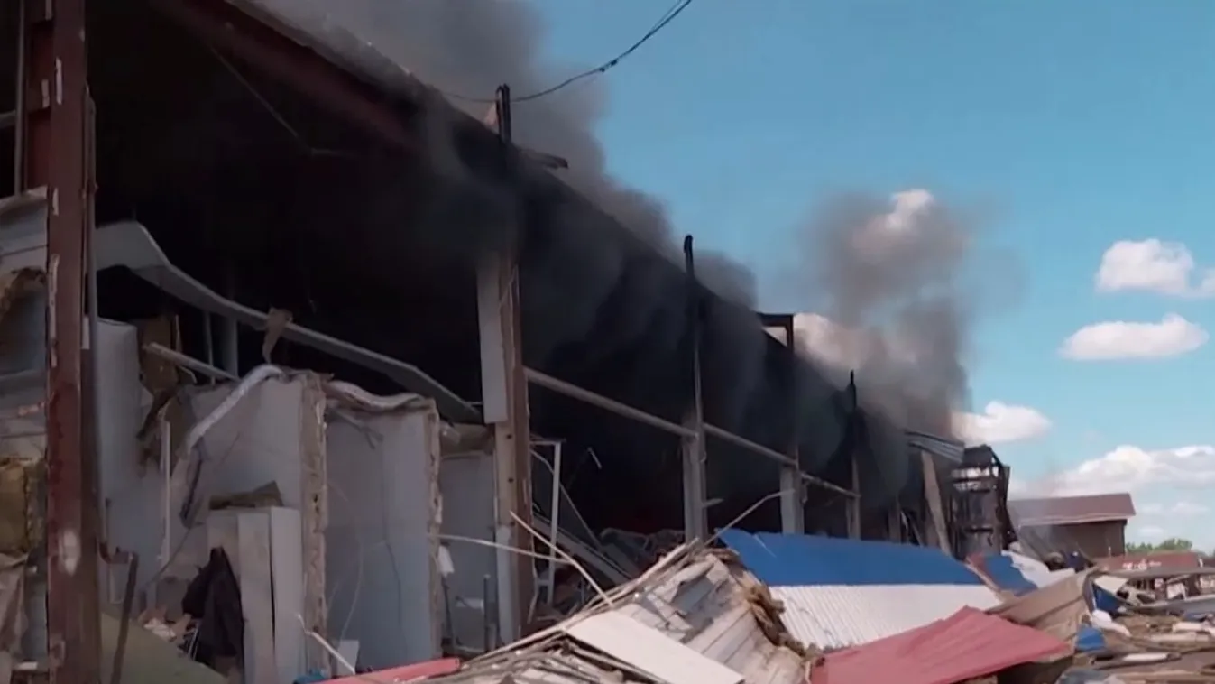 Többen meghaltak és megsebesültek a Kosztyantinyivka elleni orosz rakétatámadásban + videó