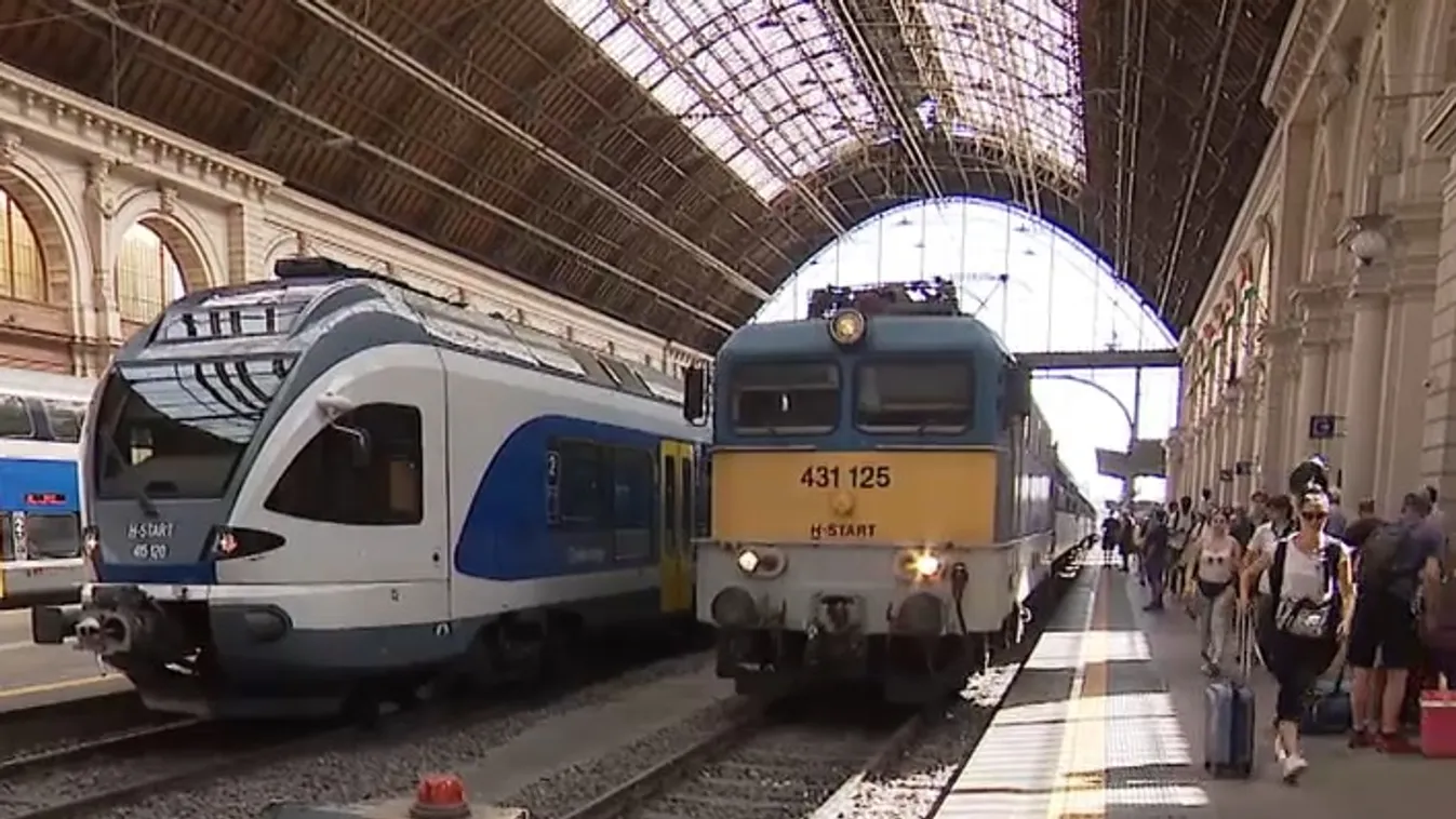 A vonatok nagy részét már fogadja a Keleti pályaudvar kedd reggel