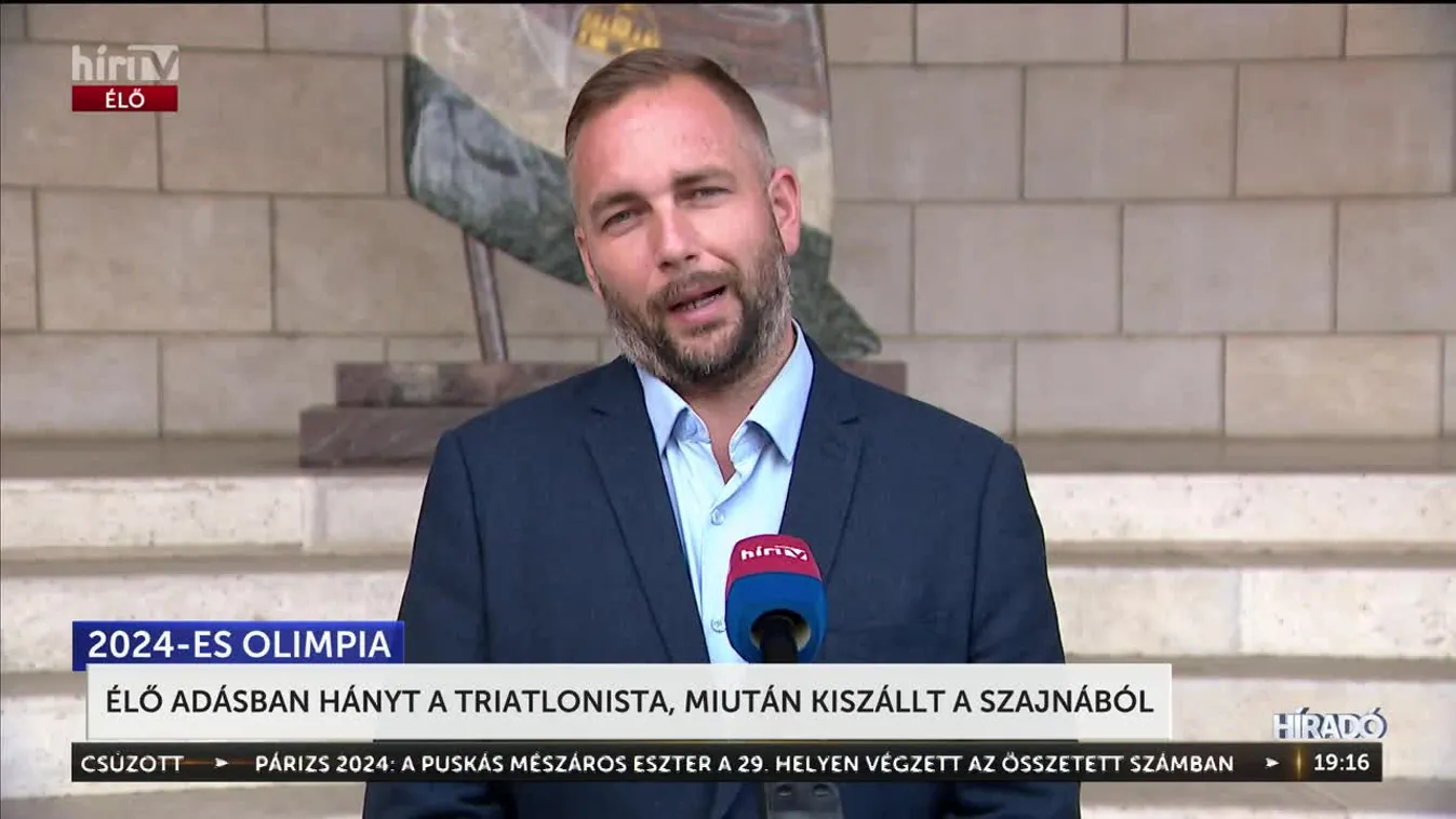 ÉLŐ ADÁSBAN HÁNYT A TRIATLONISTA, MIUTÁN KISZÁLLT A SZAJNÁBÓL