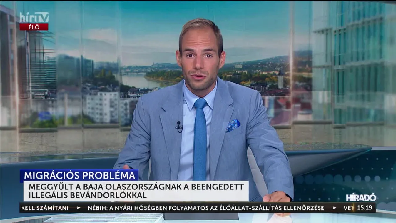 MEGGYŰLT A BAJA OLASZORSZÁGNAK A BEENGEDETT ILLEGÁLIS BEVÁNDORLÓKKAL