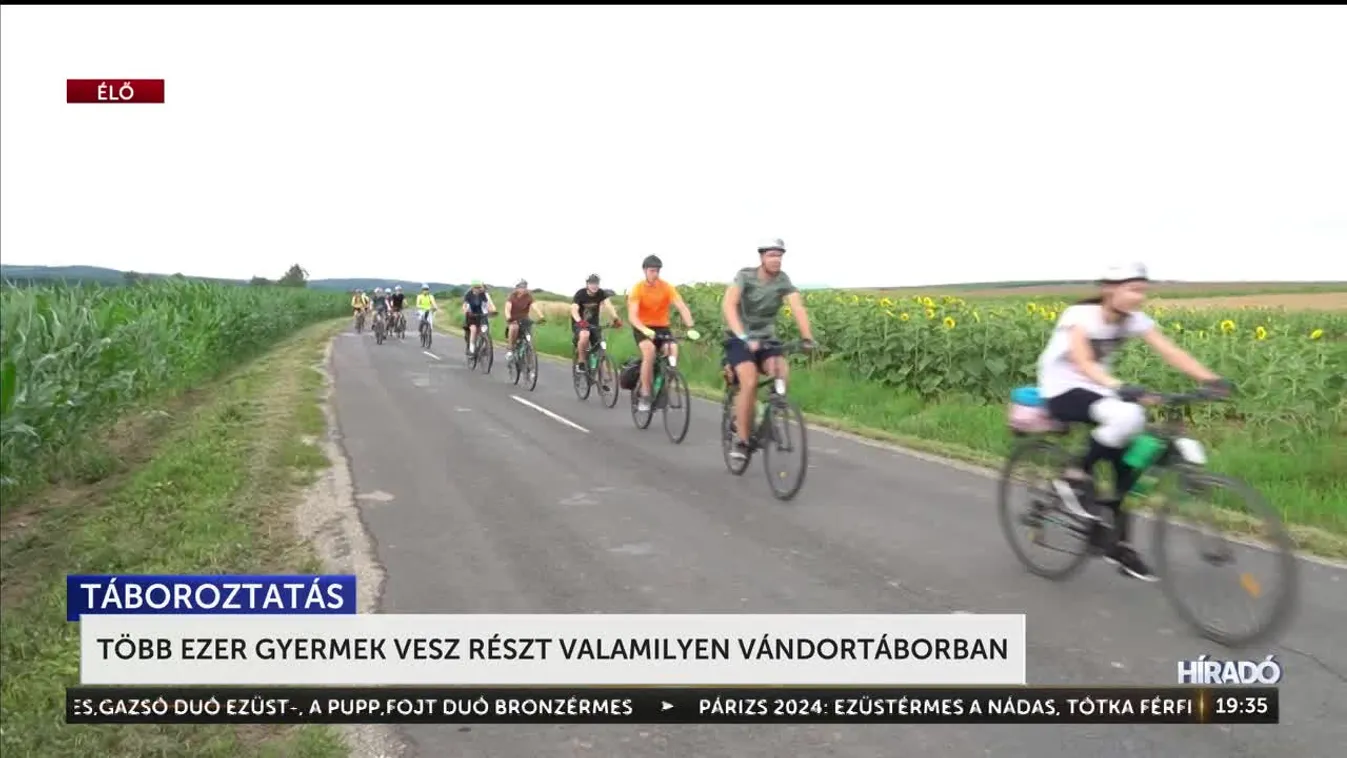 Több ezer gyermek vesz részt valamilyen vándortáborban