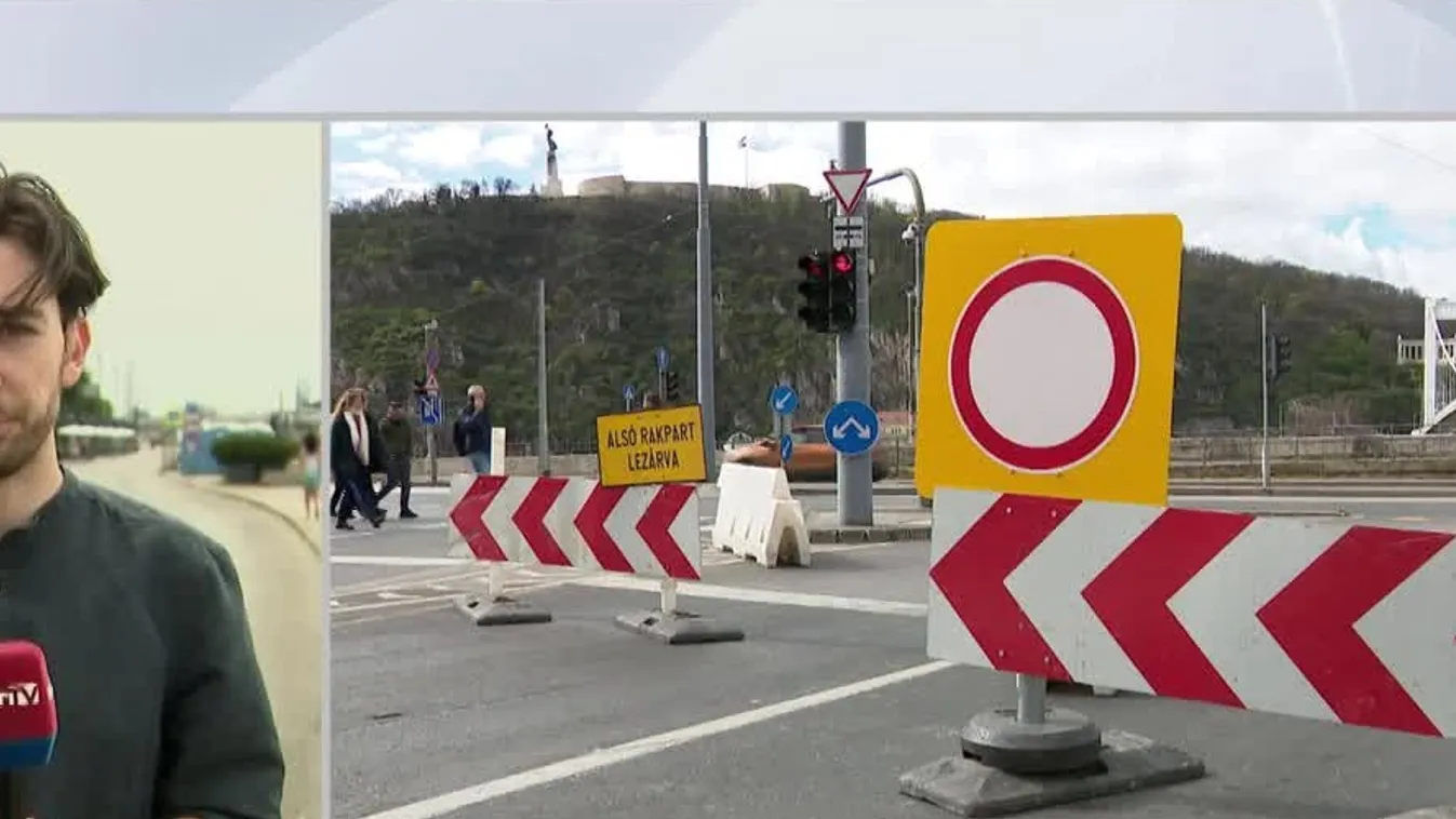 Dühöngenek az autósok, Karácsony három hétre lezárta a rakpart egy szakaszát + videó