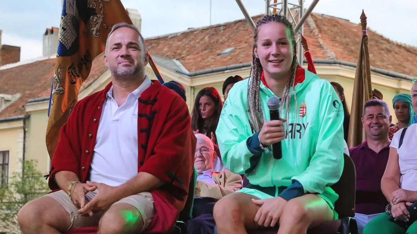 Így ünnepelték Kőszegen a hazatérő Hámori Lucát + videó