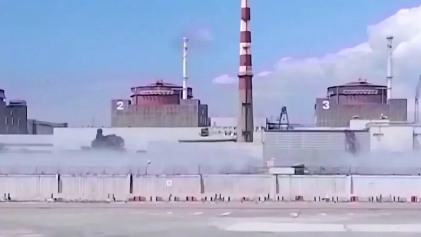 Az atomenergia-ügynökség szerint romlik a biztonság az ukrajnai zaporizzsjai erőműben + videó