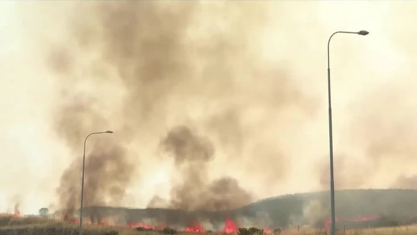 Erdőtüzek pusztítanak a Balkán-félszigeten + videó