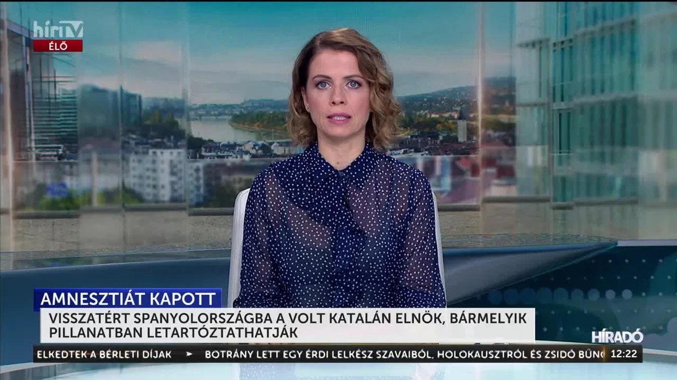 Visszatért Spanyolországba a volt katalán elnök, bármelyik pillanatban letartóztathatják