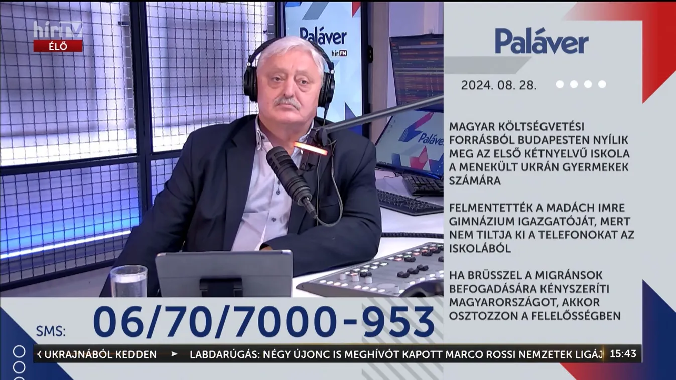 Paláver - Budapesten nyílik meg az első állami kéttannyelvű iskola a menekült ukrán gyerekek számára + videó