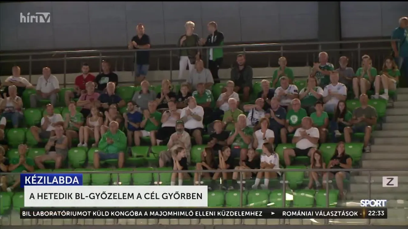 A hetedik BL-győzelem a cél Győrben