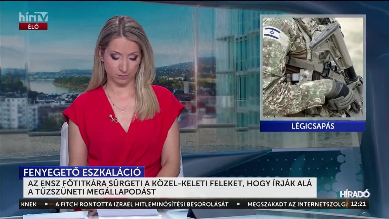 AZ ENSZ FŐTITKÁRA SÜRGETI A KÖZEL-KELETI FELEKET, HOGY ÍRJÁK ALÁ A TŰZSZÜNETI MEGÁLLAPODÁST