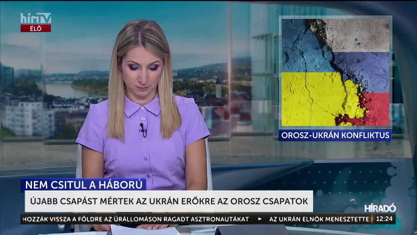 ÚJABB CSAPÁST MÉRTEK AZ UKRÁN ERŐKRE AZ OROSZ CSAPATOK