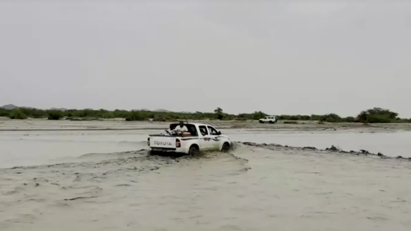 Mindent elvitt a víz, miután átszakadt egy gát Szudánban