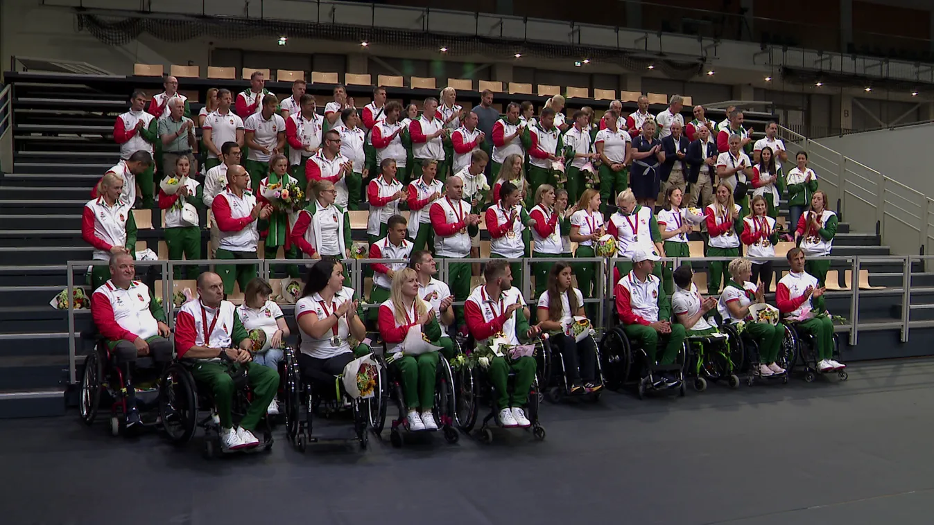 Paralimpia 2024 - Ünnepélyesen fogadták a magyar küldöttséget