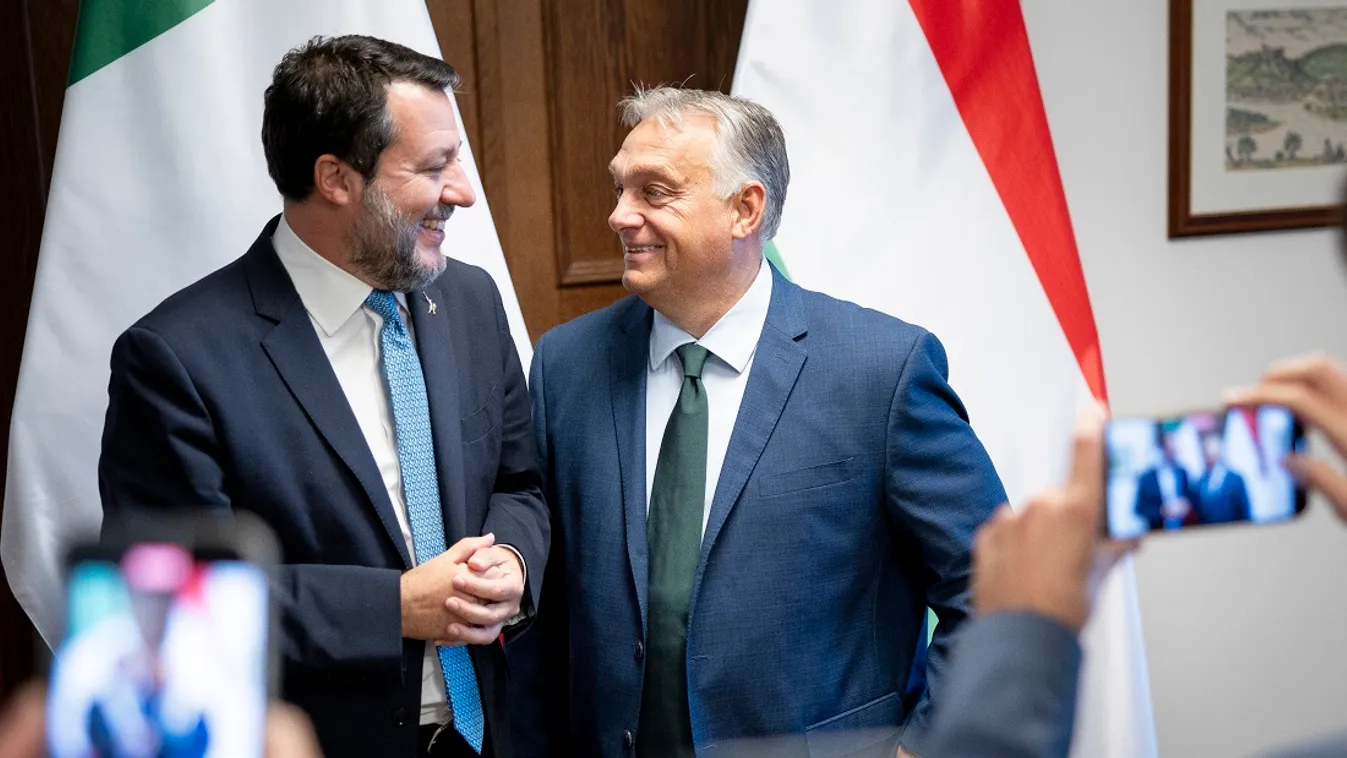 Migrációpolitika tekintetében tovább erősödik a szövetség Salvini és Orbán között + videó