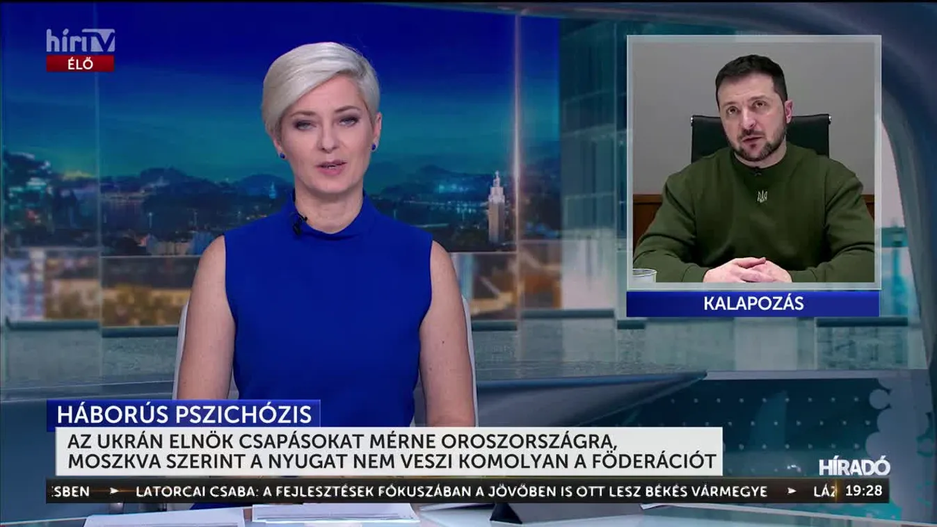 Az ukrán elnök csapásokat mérne Oroszországra, Moszkva szerint a nyugat nem veszi komolyan a föderációt