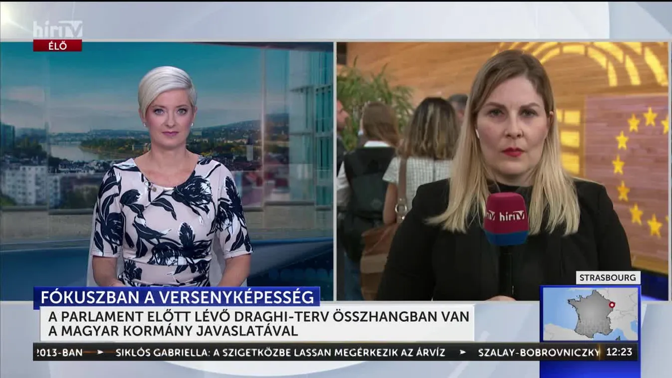 A PARLAMENT ELŐTT LÉVŐ DRAGHI-TERV ÖSSZHANGBAN VAN A MAGYAR KORMÁNY JAVASLATÁVAL