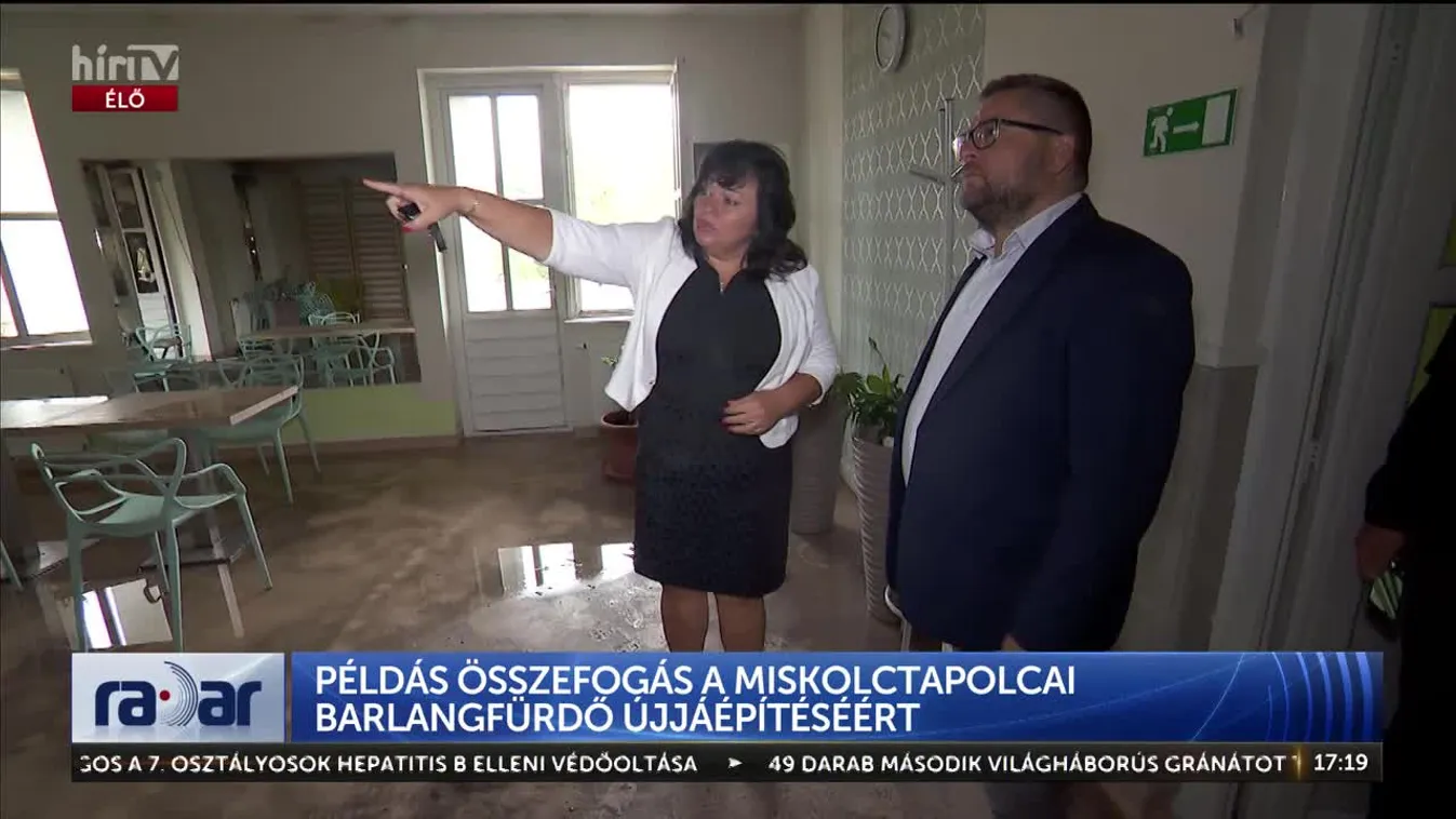 Radar - Példás összefogás a Miskolctapolcai Barlangfürdő újjáépítéséért