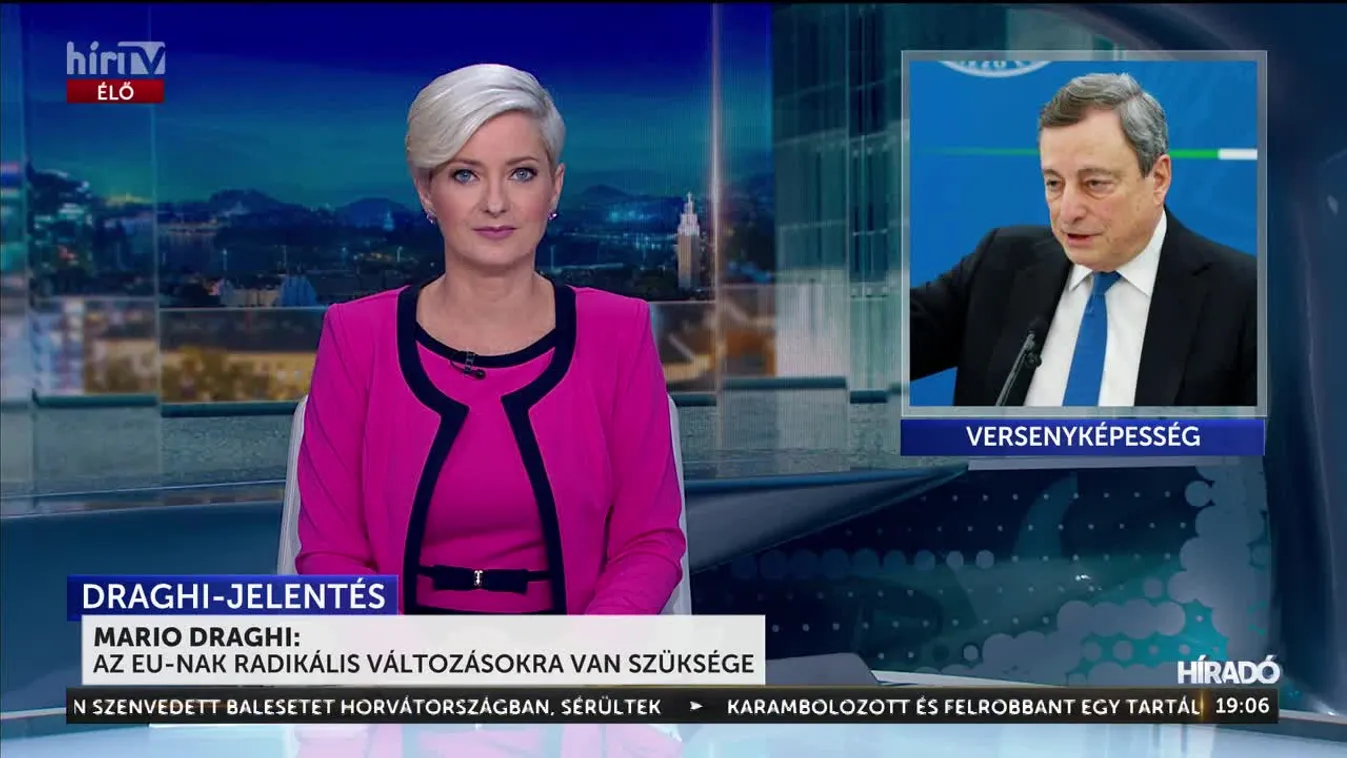 Mario Draghi: Az EU-nak radikális változásokra van szüksége